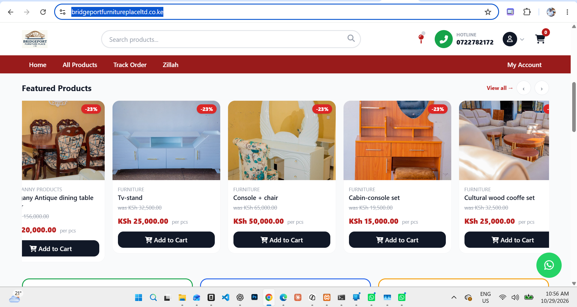 BridgePort Furniture Store LTD. One of our clients